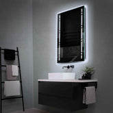 Espejo LED Vertical | Control por interruptor de pared | Luz blanca fría - Reyze Seria Minimal Model 3